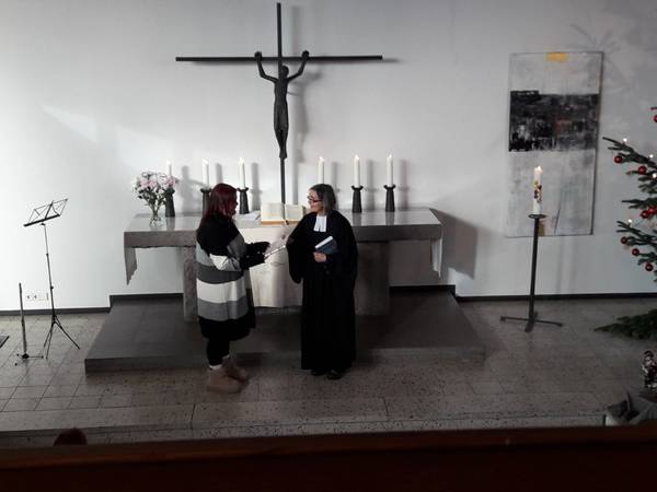 Verabschiedung von Selina Engel aus dem Kirchengemeinderat